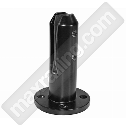 Styklodyrjach black cheren mat. Стъклодържач черен мат.